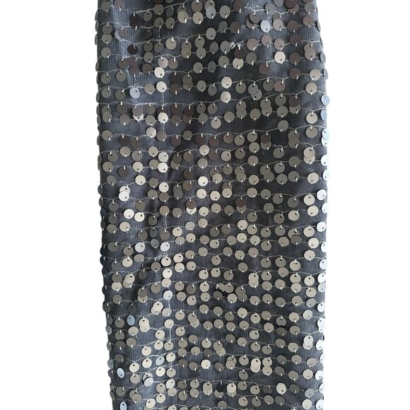 Apt. 9 Gray Sequin Infinity Scarf Lightweight Elegant Womens Accessory - Picture 2 of 2